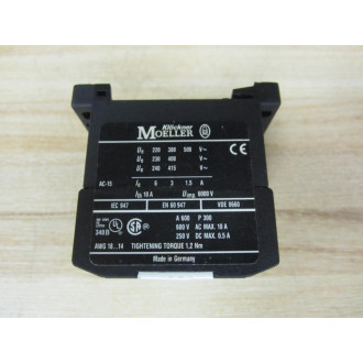 Moeller DIL ER-40-G Contactor DILER40G - New No Box
