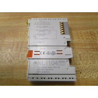 Beckoff KL1104 Digital Input Terminal - New No Box