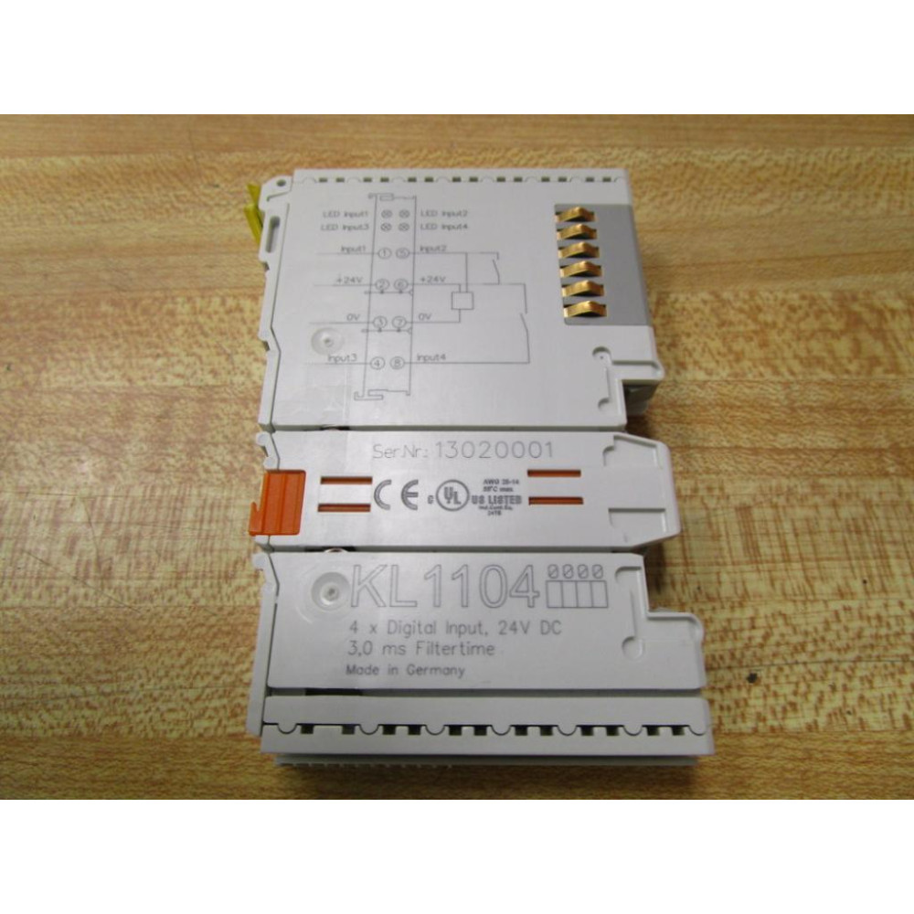 Beckoff KL1104 Digital Input Terminal - New No Box
