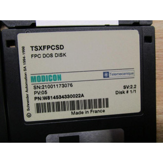 Schneider Automation 35001036 Disk Set - Used