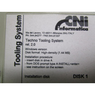 Siemens 6ES7998-8XC01-8YE0 Manual Disk  Collection - Used