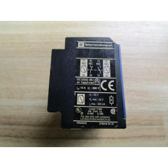 Telemecanique LA1 DZ31 Contactor LA1DZ31 Missing Bottom Cover - Used