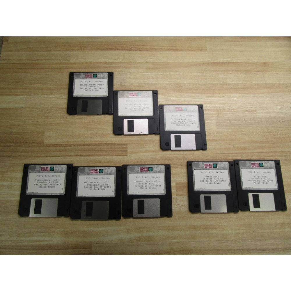 Rockwell Software PLC-2 Software Disk Set - Used