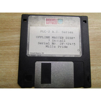 Rockwell Software PLC-2 Software Disk Set - Used