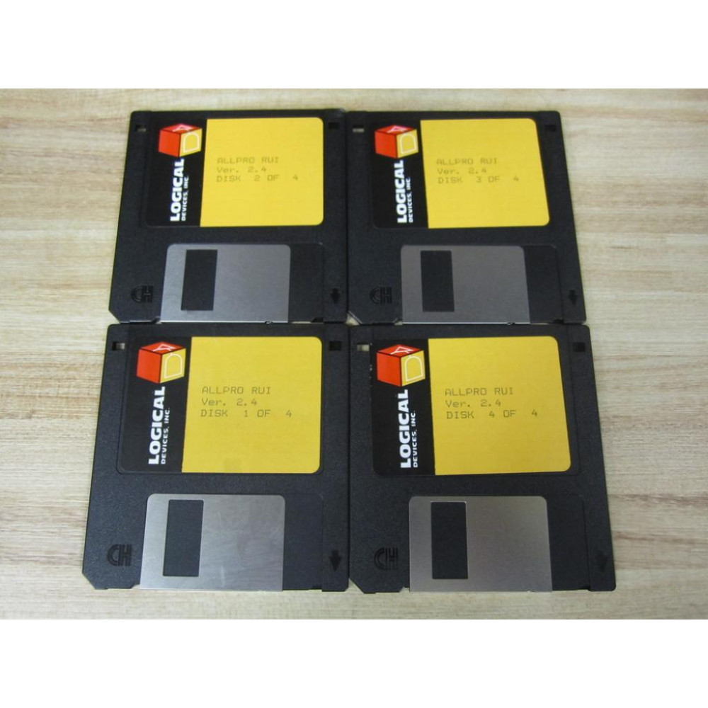 Logical RUI Software Disk Set Version:2.5 4 Disk SetVer.2.4 - Used