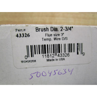 Schaefer Brushes 43326 Flue Brush