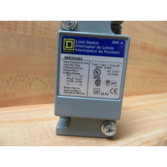 Square D 9007CO62 Limit Switch Body 50085 W 9007CT62 - New No Box