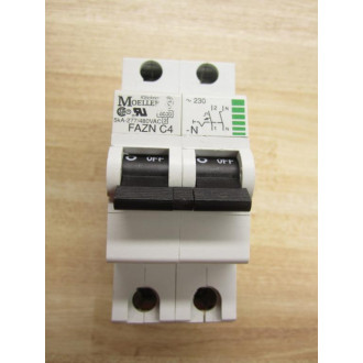 Klockner-Moeller FAZN-C4-N Circuit Breaker FAZNC4N - New No Box