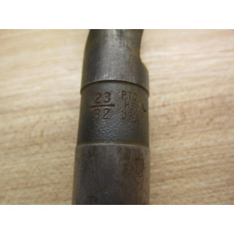 Precision Twist Drill 020046 Tapered Shank Twist Drill Bit 2332" - New No Box