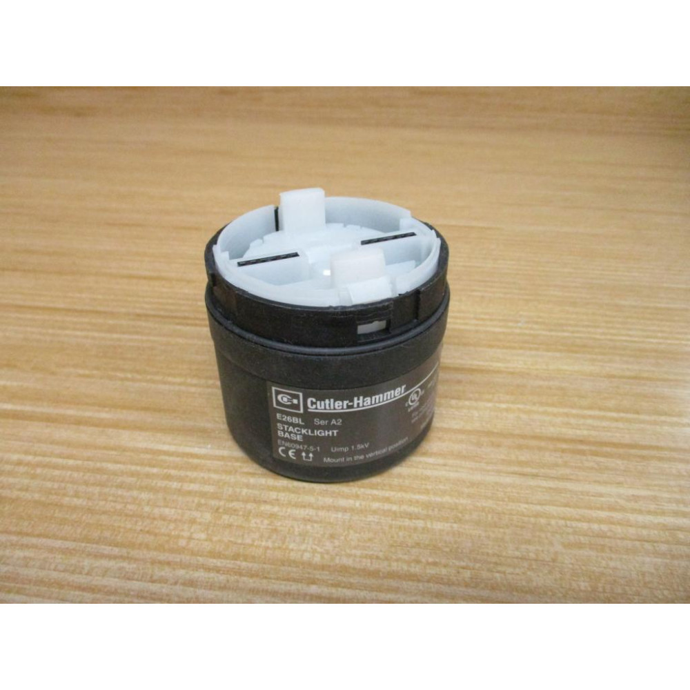 Cutler Hammer E26BL Eaton Stack Light Base Base Only - New No Box