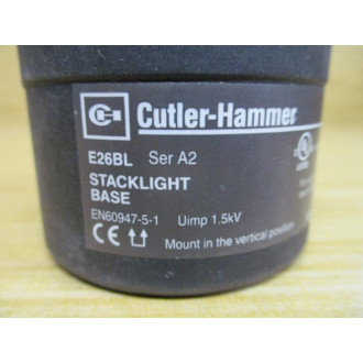 Cutler Hammer E26BL Eaton Stack Light Base Base Only - New No Box