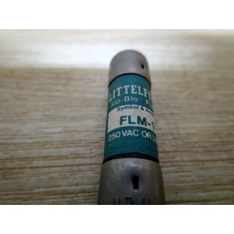 Littelfuse FLM-1-12 Fuse Cross Ref 486H97, FLM01.5 (Pack of 5) - Used