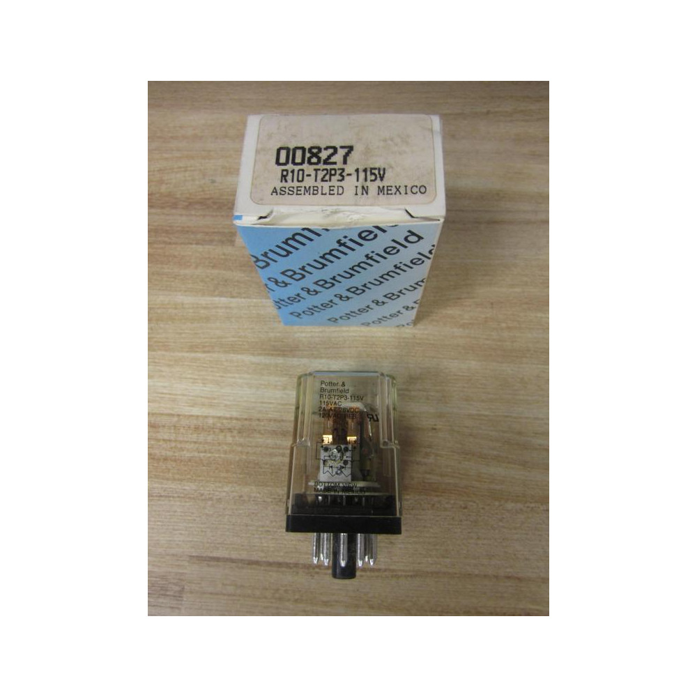 Potter & Brumfield R10-T2P3-115V Relay R10T2P3115V