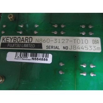 Fujitsu Limited N860-3127-T010 Key Board - Parts Only