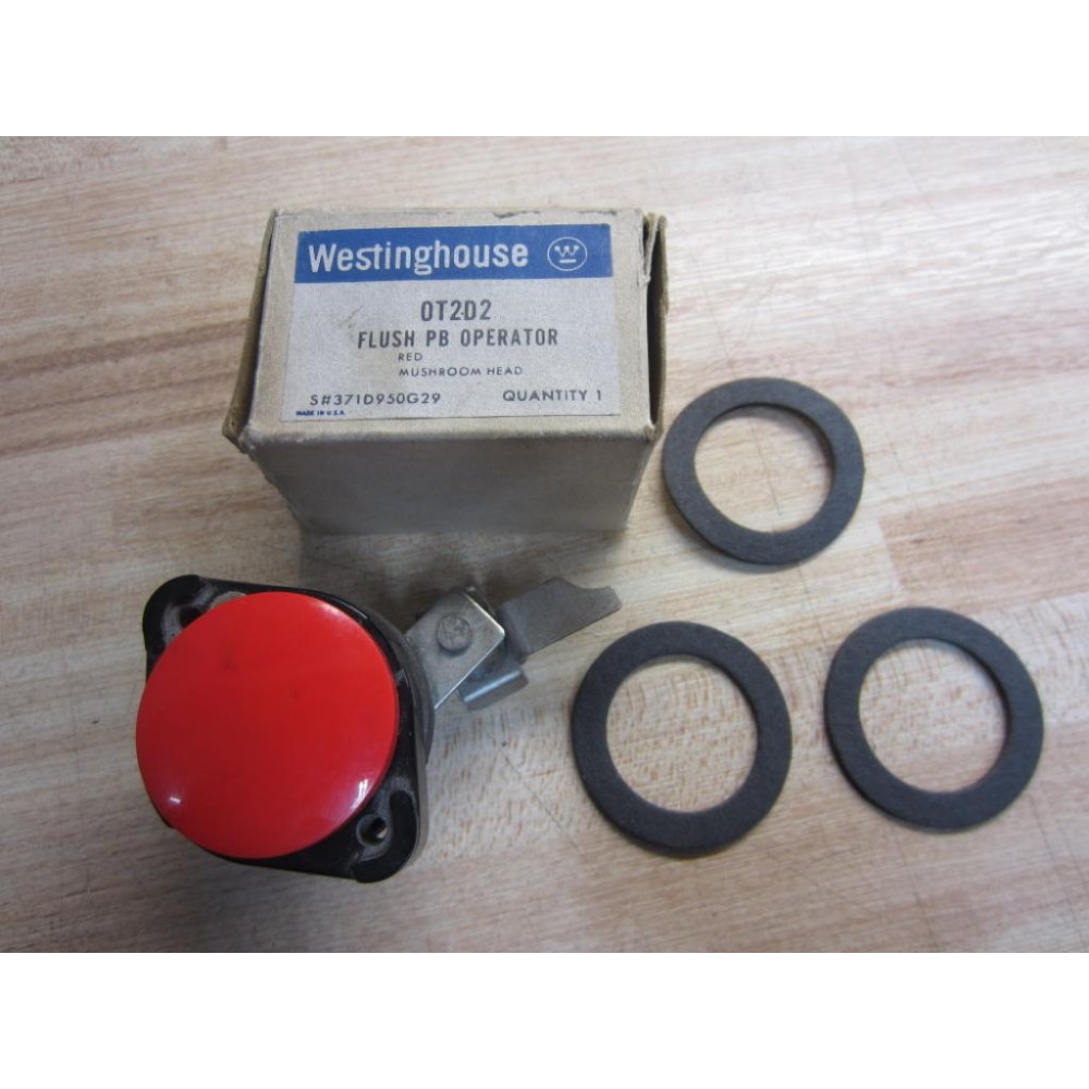Westinghouse 0T2D2 Flush PB Operator