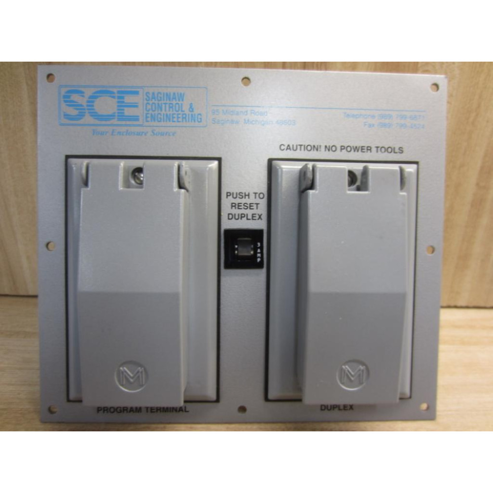 Saginaw Control & Engineering CRBG3-EN-10 Panel - New No Box