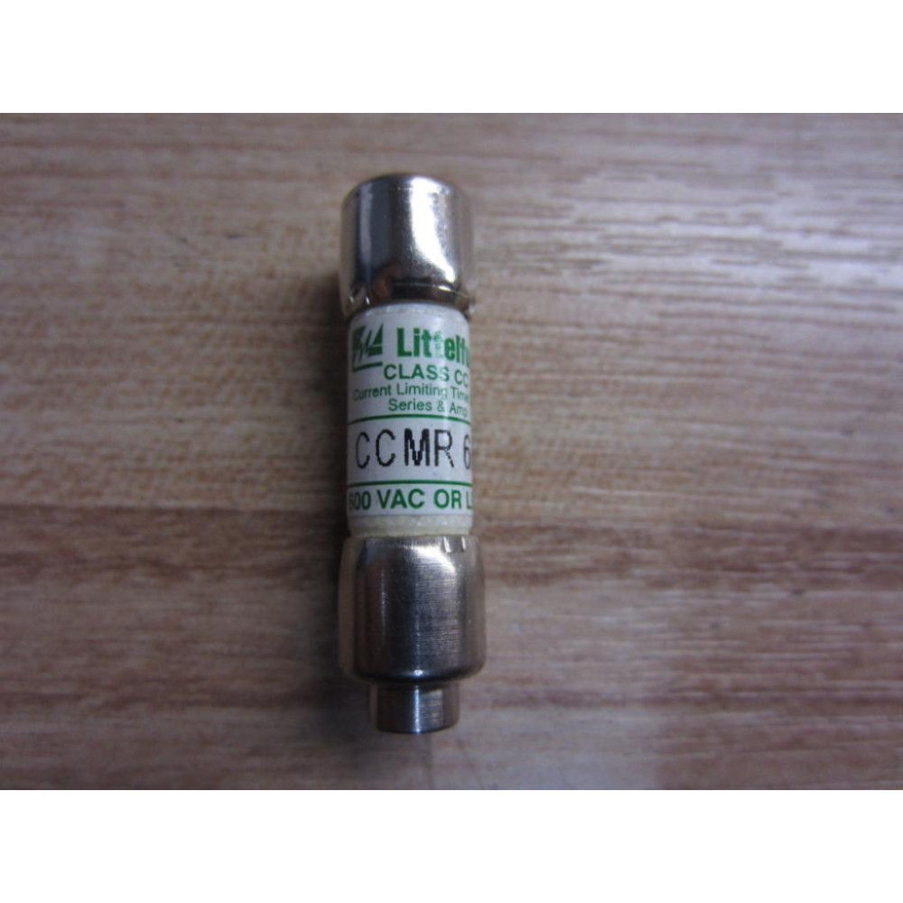 Littelfuse CCMR-6A Fuse Cross Ref 486K47, CCMR006 (Pack of 5) - New No Box
