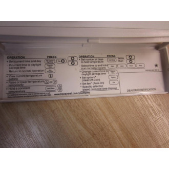 Honeywell T8665A-1002 Wireless Thermostat T8665A1002