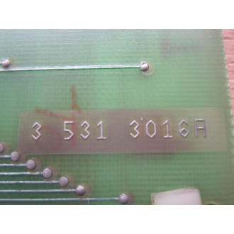 Milacron 3 531 3016A PC Board 35313016A - Used