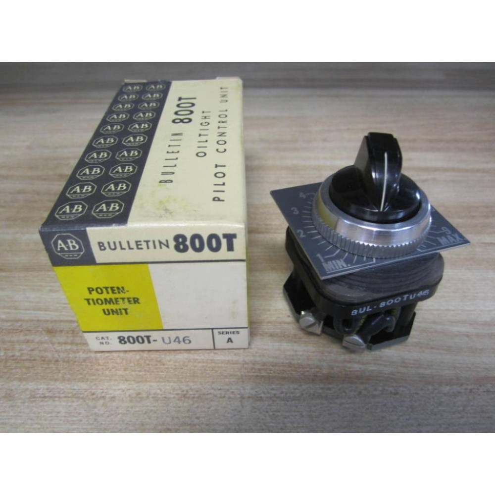 Allen Bradley 800T-U46 Potentiometer Unit 800TU46