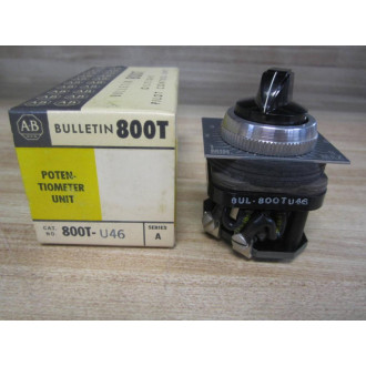 Allen Bradley 800T-U46 Potentiometer Unit 800TU46