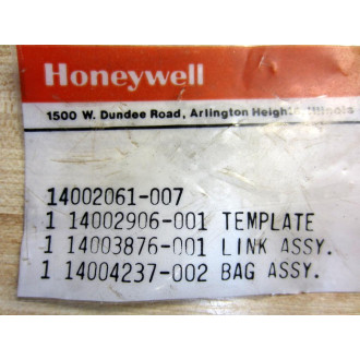Honeywell 14002061-007 Linkage Kit 14002061007 - New No Box