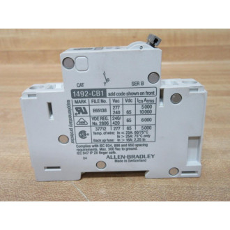 Allen Bradley 1492-CB1-G300 Circuit Breaker 1492CB1G300 Series B - New No Box