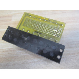 Bosch 705356-1A Control Board 0-051486-81 W16 Screw Terminal Block - Used