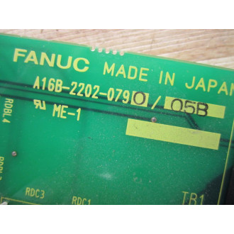 Fanuc A16B-2202-0790 Power PCB A16B-2202-079005B  Non-Refundable - Parts Only