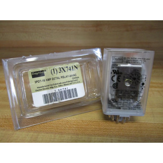 Dayton 3X741N Octal Relay