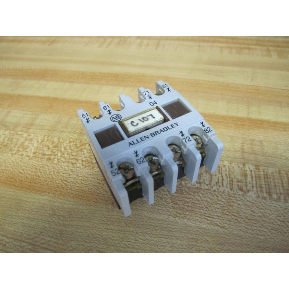 Allen Bradley 195-FA04 Contact Block 195-FAO4 - Used