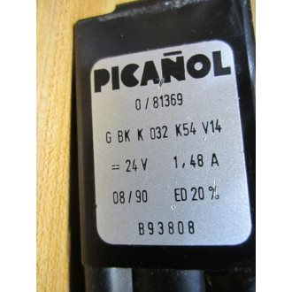 Picanol G BK K 032 K54 V14 Coil GBKK032K54V14 - Used