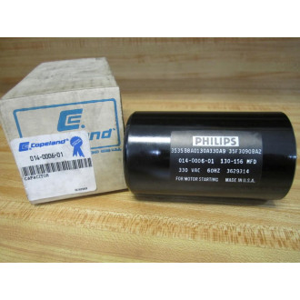 Copeland 014-0006-01 Start Capacitor 014000601