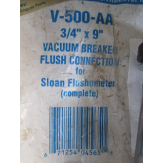 Sloan V-500-AA Vacuum Breaker V500AA 34" x 9"