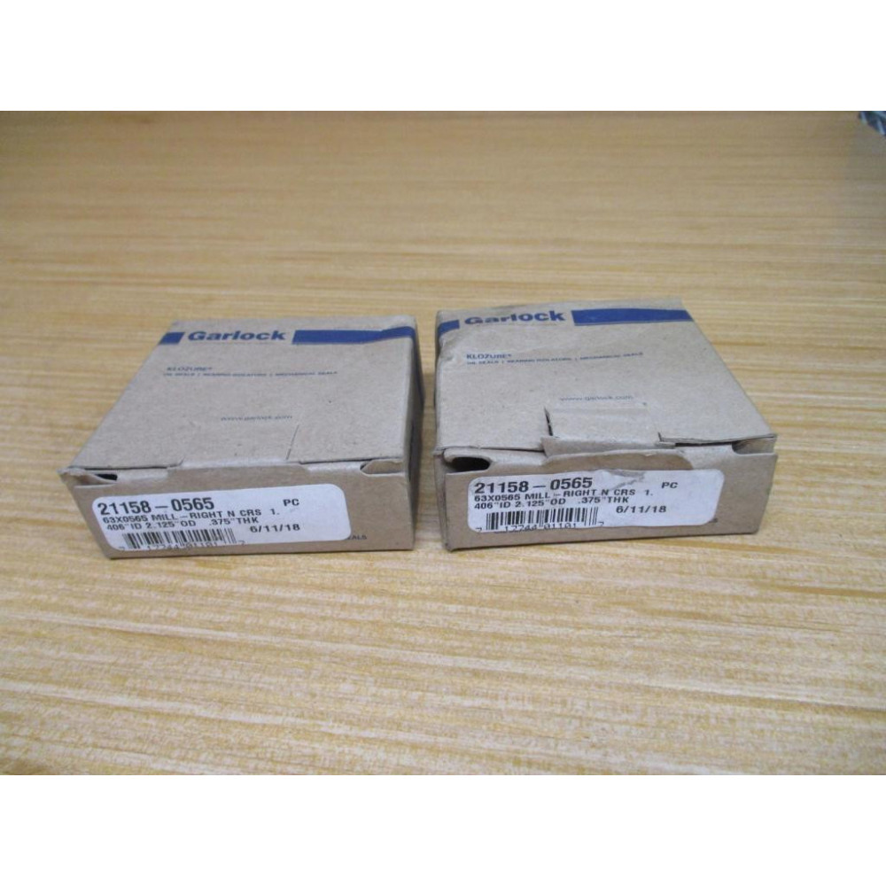 Garlock Klozure 21158-0565 Oil Seal 211580565 (Pack of 2)