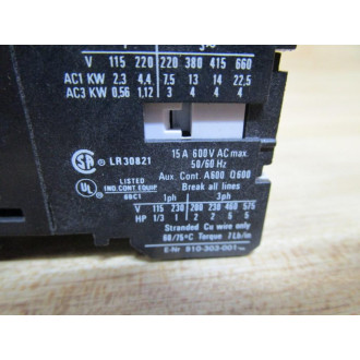 AEG LS0510E Contactor Cracked B-L Housing - Used