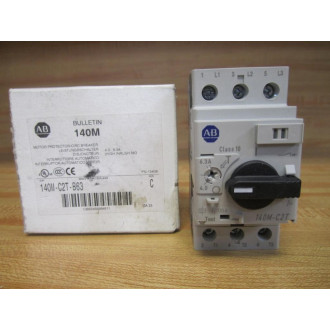 Allen Bradley 140M-C2T-B63 Circuit Breaker 140MC2TB63