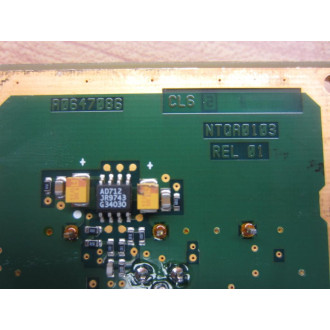 Northern Telecom NTQA0103 PC Board A0647086 - Parts Only