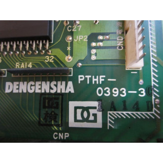 Dengensha PTHF-0393-3 PC Board PTHF03933 Non-Refundable - Parts Only