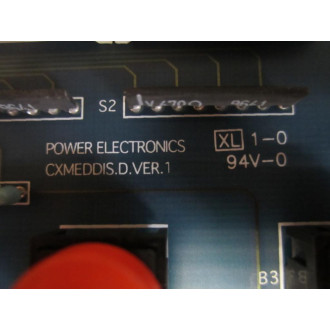Power Electronics CXMEDDIS.D PCB CXMEDDISDVer1 - Used