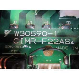 Yaskawa W30590-1 AC Drive Board CIMR-F22AS4 - Used