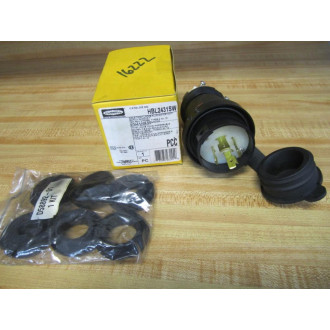 Hubbell HBL2431SW Twist-Lock Watertight Plug