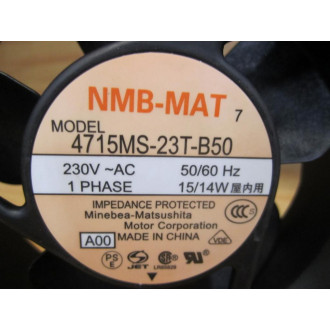 Minebea-Matsushita 4715MS-23T-B50 NMB-MAT AC Axial Fan 4715MS23TB50 - New No Box