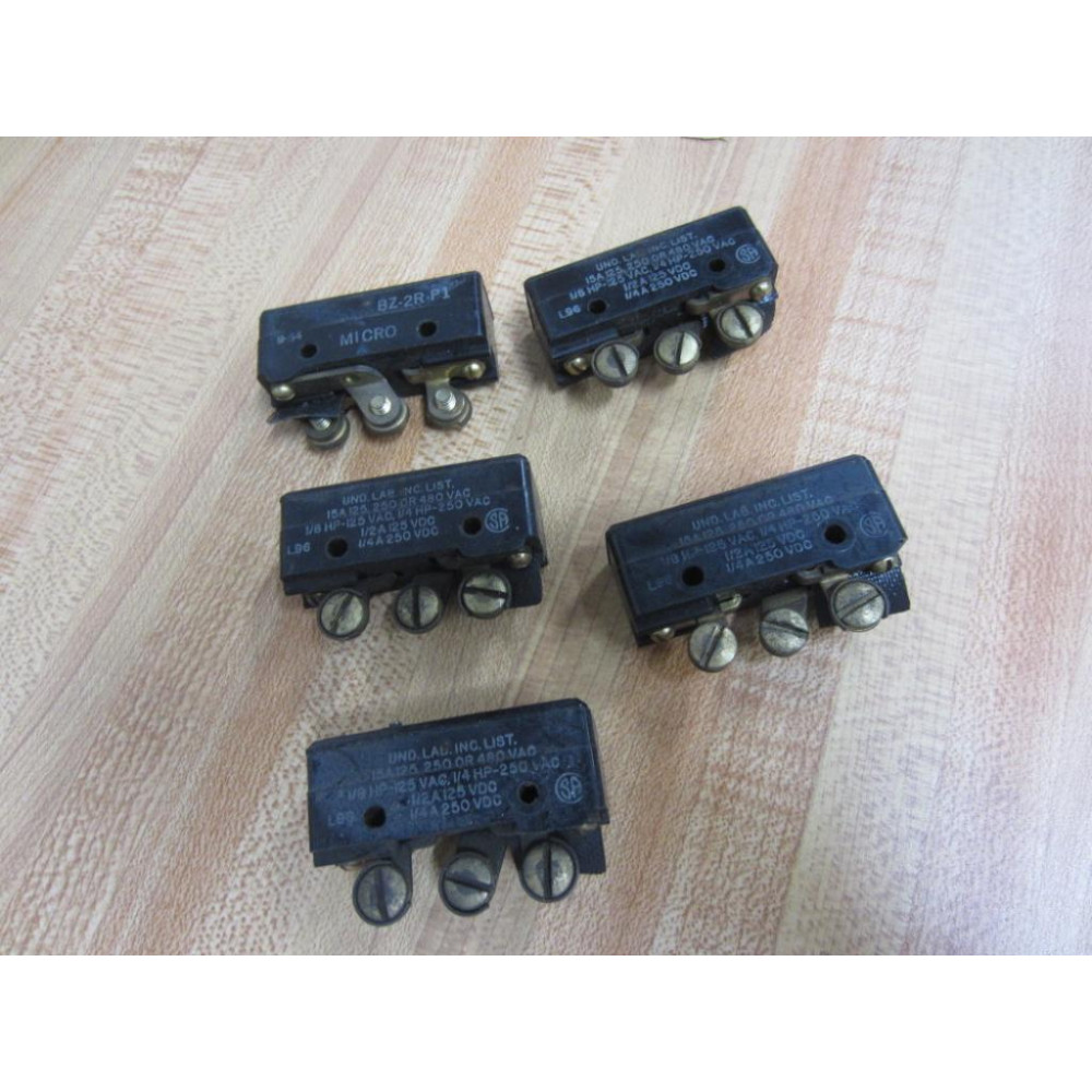 Honeywell BZ-2RS-P1 Switch BZ2RSP1 (Pack of 5) - Used