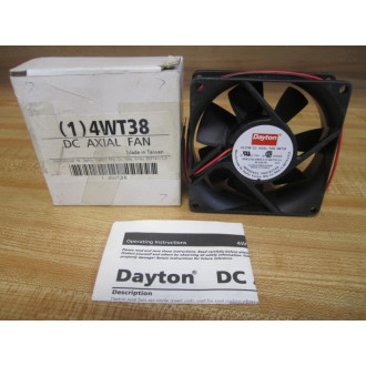 Dayton 4WT38 35 CFM DC Axial Fan