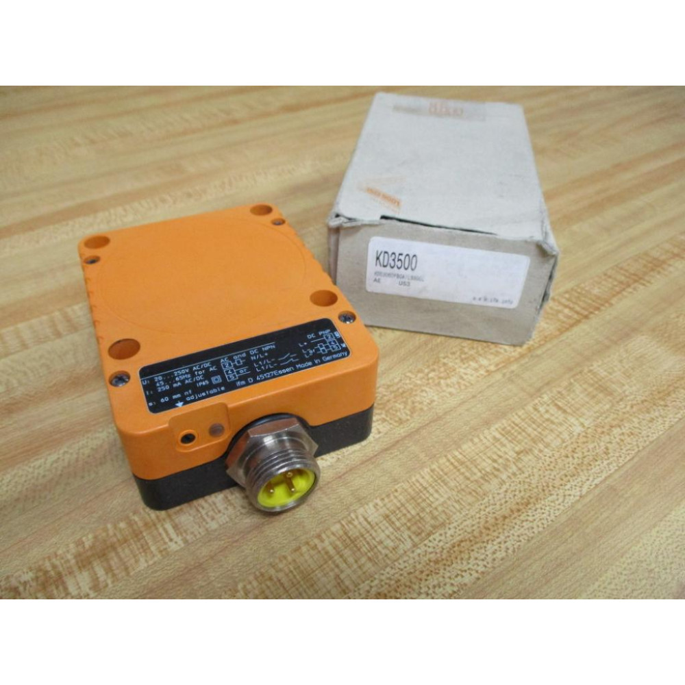 IFM Efector KD3500 Sensor KDE2060FBOALS300L No Hardware