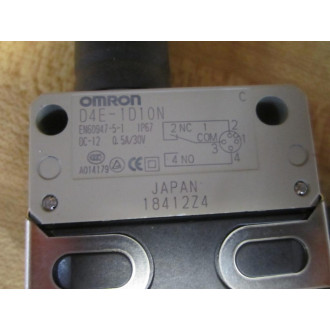 Omron D4E-1D10N Limit Switch WRoller D4E1D10N (Pack of 2)