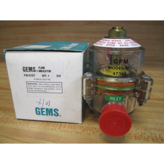 GEMS 47377 Flow Indicator