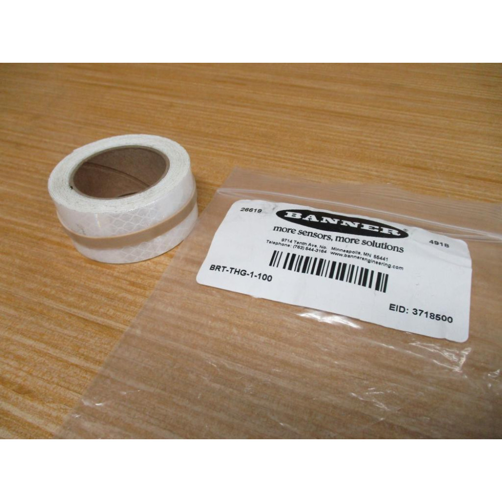 Banner BRT-THG-1-100 Reflective Tape 26619
