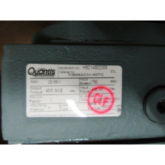 Dodge Quantls HB682CN140TC Motor 1750RPM Ratio: 25.55.1
